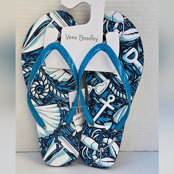 VERA BRADLEY FLIP FLOPS - Picture 5 of 8